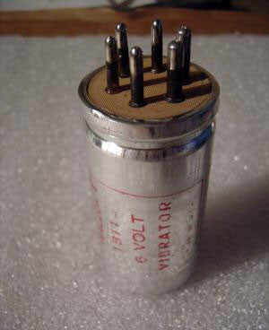 Military Radio Mallory 6 Volt 6 Pin Vibrator. FREE SHIPPING WITHIN THE U.S.!