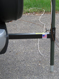 Universal Vehicle Antenna Mast 2" Receiver Hitch Mount Will Work With Antenna Mast O.D. 1" to 1 3/4"